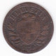Suisse 2 Rappen 1850 A Paris , En Bronze , KM# 4 - 2 Rappen