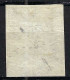 SUISSE Ca.1857-62: Le ZNr. 24G, 4 Marges, B Obl. CAD "Chaux De Fonds" - Gebruikt