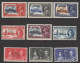 1935 Jubilee Set Perf SPECIMEN, M, 1937 Coronation & 1945 Victory Sets, Perf SPECIMEN, UM. (9) Cat. £305 - Autres & Non Classés