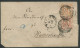 10.164) MiNr.: 13 Und 28 - Mischfranktur -  GOTHA - Storia Postale