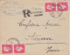 Lettre Rec. Provisoire Obl. St Sauveur En Pusaye Le 7/11/45 Sur 1f50 Dulac X 4 N° 691 (tarif Du 1/3/45) Pour Auxerre - 1944-45 Marianne De Dulac