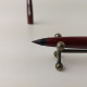 Delcampe - Vintage Fountain Pen Parker 45 Dark Red Chrome Fine Nib Made In England #5481 - Pens