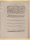 Decret De La Convention Nationale - 1793 - Relatif Au Service Des Postes Et Messageries - Var - 1701-1800: Précurseurs XVIII