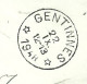 762+765 Op Brief Aangetekend Sterstempel (Relais) * GENTINNES * - 1948 Export