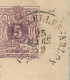 Entier Met Ambulant AMB-BRUXELLES-ARLON Met Omkaderde Naamstempel JEMELLE , Met Stempel GRUPONT - Bahnpoststempel