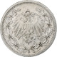 Monnaie, GERMANY - EMPIRE, 1/2 Mark, 1906, Stuttgart, TB+, Argent, KM:17 - 1/2 Mark