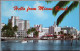 USA UNITED STATES FLORIDA SHORE PROMENADE MIAMI BEACH CARD POSTCARD CARTE POSTALE ANSICHTSKARTE CARTOLINA POSTKARTE - Atlanta