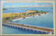 USA UNITED STATES FLORIDA MIAMI BEACH CAUSEWAY YACHTS MOORED POSTCARD CARTE POSTALE ANSICHTSKARTE CARTOLINA POSTKARTE - Atlanta