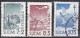 FI086 – FINLANDE – FINLAND – 1951 – ANTI-TUBERCULOSIS FUND – Y&T 379/81 USED 13,50 € - Oblitérés