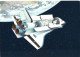 CH - SUISSE : Carte Illustrée Affranchie - Space Shuttle/Spacelab 3/1981. - Otros & Sin Clasificación