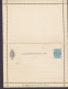 Delcampe - Denmark Postal Stationery Ganzsache Entier Korrespondancekort KK 7, 4 Ø Perf. 11 1/4 ERROR Variety Unused (6 Scans) - Postwaardestukken