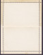 Delcampe - Denmark Postal Stationery Ganzsache Entier Korrespondancekort KK 7, 4 Ø Perf. 11 1/4 ERROR Variety Unused (6 Scans) - Postwaardestukken