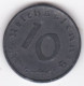 10 Reichspfennig 1942 G Karlsruhe, En Zinc - 10 Reichspfennig