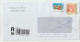 7564 Lettre Cover 2023 CESKA REPUBLIKA REPUBLIQUE TCHEQUE RECOMMANDE REGISTERED NPAI RTS RETURN TO SENDER - Storia Postale