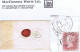 Great Britain Durham 1857 Cover To Dublin With LC14 1d Red Plate 57 RF Tied DURHAM/267 Sideways Duplex - Briefe U. Dokumente