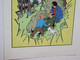 Delcampe - Sérigraphie Hergé Tintin - L'Affaire Tournesol (scène De La Fuite) - Ed. Limitée Escale Paris Casterman 1500 Ex.- 1987 - Serigraphies & Lithographies