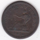 Delcampe - Bas Canada,  One Penny Token 1812 , Date Au Revers Et Avers , George III, En Cuivre, Rare - Canada
