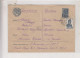 RUSSIA, 1949  Postal Stationery Cover To Germany - Cartas & Documentos