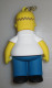 Homer Simpson H 7,5 Cm. Plastica Morbida - Simpsons