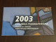 Greece 2003 Official Year Book MNH - Book Of The Year