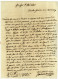 1809 P.87.P TORTONE Rouge + Griffe Rouge CHARGE (trés Rare) Sur Lettre Avec Texte. RARETE En CHARGE. Superbe. - 1792-1815: Veroverde Departementen