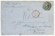 AUSTRALIA - NEW SOUTH WALES : 1859 1 SHILLING + AUSTRALIE V. SUEZ AMB. In Red + 10 Tax Marking On Entire Letter With Ful - Otros & Sin Clasificación