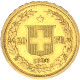 Suisse- 20 Francs Confédération Helvétique 1886 Berne - 20 Francs (or)