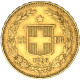 Suisse- 20 Francs Confédération Helvétique 1895 Berne - 20 Francs (or)