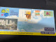 13-2-2024 (4 X 9) Cover Posted From Hong Kong To Australia - 2004 (with Numerous Stamps) CONCORDE Aircraft Back Cover) - Brieven En Documenten