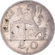 Monnaie, Belgique, Régence Prince Charles, 20 Francs, 20 Frank, 1950 - 20 Franc