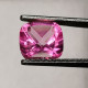 Topaze Rose Recouverte Du Brésil - VS - Coussin 2.40 Carats - 8 X 8 X 5 Mm - Topazio