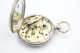 Delcampe - Watches : POCKET WATCH SOLID SILVER Key Winding Wide Dial Open Face 1880-900's - Original - Running - Taschenuhren