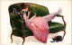 PC ARTIST SIGNED, L. VALLET, BISCUIT AND THE PORT, Vintage Postcard (b51362) - Vallet, L.
