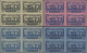 Lebanon - Postage Dues: 1945, National Museum, 2pi.-50pi., Complete Set In Imper - Lebanon