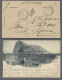 Gibraltar - Specialities: 1901-1914, Four Postal Pictorial Cards (3x Franked On - Gibraltar