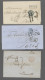 Russia -  Pre Adhesives  / Stampless Covers: 1853-1871, 7 ELs From Odessa Or St. - ...-1857 Préphilatélie