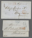 Delcampe - Russia -  Pre Adhesives  / Stampless Covers: 1853-1871, 7 ELs From Odessa Or St. - ...-1857 Préphilatélie