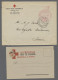 Spain: 1936-39, Vier Briefe Spanisches Rotes Kreuz, Einmal Durch Vermittlung Des - Lettres & Documents