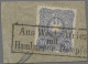 German Ship Post: 1885 (ca.), Pfennig-Ausgabe, 20 Pf. Adler Auf Briefstück Mit F - Autres & Non Classés