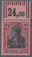 Deutsches Reich - Germania: 1918, Germania Kriegsdruck, 80 Pf. Karminrot / Rotsc - Neufs