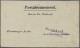 Deutsch-Neuguinea - Besonderheiten: 1914, Vorderseite Einer Zeitungssendung Der - Nouvelle-Guinée