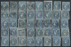 Delcampe - France: 1870/1871, BORDEAUX 20c. Blue, Specialised Assortment/collection Of Appr - Collections