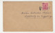 India 2 Letter Covers Posted? B200720* - 1911-35 Roi Georges V