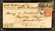 STAMP - 1863 (23rd Sept) Mourning Envelope, Prepaid In INDIA With Eight Annas (a Shilling) With â€˜INDIA PAIDâ€™ In Red, - ...-1840 Préphilatélie