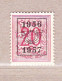 1956 Nr PRE661(*) Zonder Gom.Heraldieke Leeuw:20c.Opdruk 1956-1957. - Typo Precancels 1951-80 (Figure On Lion)