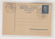 YUGOSLAVIA,1950  SPLIT Nice Postal Stationery - Brieven En Documenten