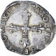 France, Charles X, 1/4 Ecu, 1597, Nantes, Argent, TB+, Gadoury:521 - 1589-1610 Henri IV Le Vert-Galant