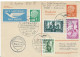 2 ENTIERS POSTAUX REPONSE A 12 ET 18 F AVEC AFFRANCHISSEMENT COMPLEMENTAIRE - Postal  Stationery