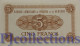 RWANDA E BURUNDI 5 FRANCS 1960 PICK 1a AU/UNC RARE - Ruanda-Urundi