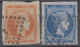 GRECE - 2 Timbres Oblitérés - Gebraucht